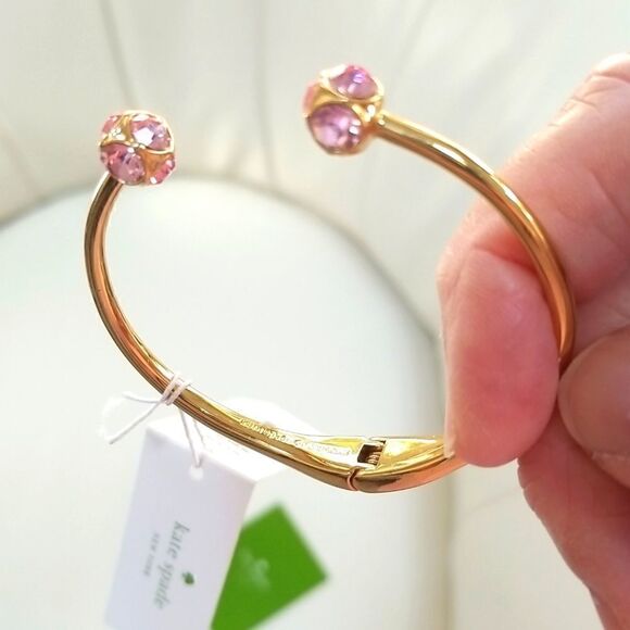 KATE SPADE PINK CRYSTALS BRACELET🎉🎉🎉💋💋💋❤❤❤🍭🍭🍭💖💖💖HOST PICK!!! 9/11 23 - Picture 7 of 7